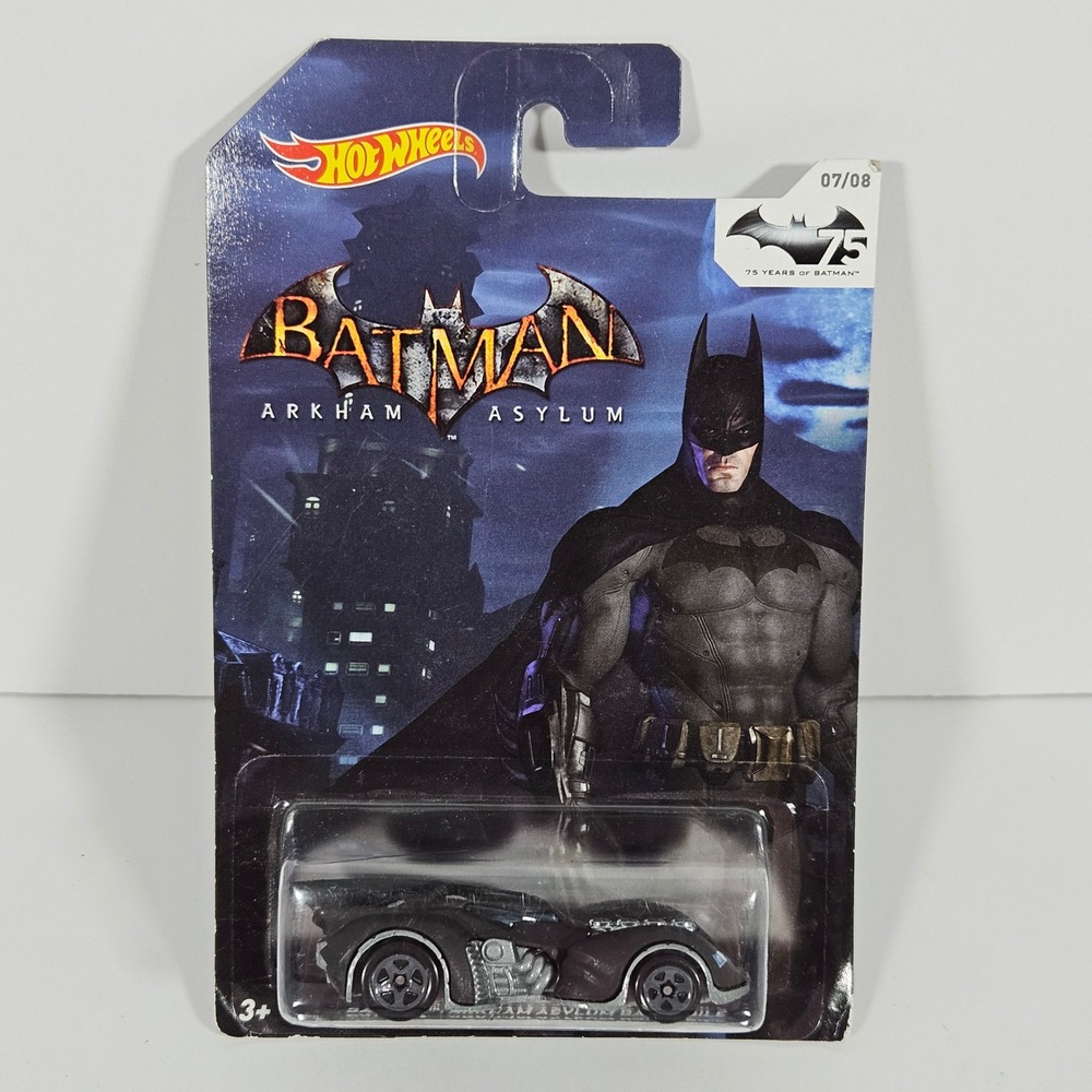 Hot Wheels Batman Batmobile Lot of 6 Arkham Asylum 1966 TV Series New 2004-14 - Picture 3 of 10